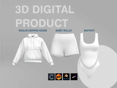 ACTIVEWEAR COLLECTION 3D model