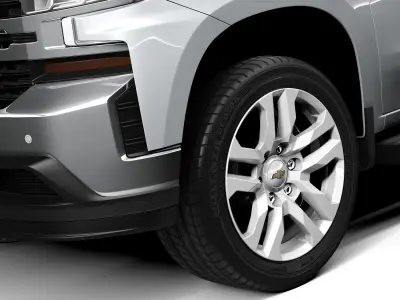 Chevrolet Silverado 1500 LT regular cab 2019 3D model