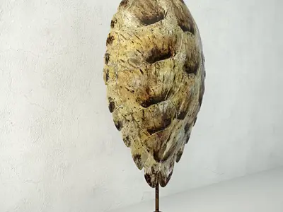 Faux Turtle Shell Sculpture 2 3D model