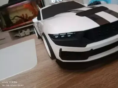 Mustang Dark Horse RC Car 3D print model