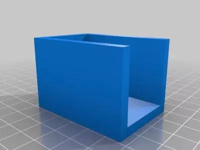 Unidirectional Low Wattage LED Circuit and Housing Free 3D print model