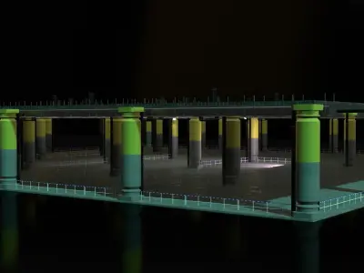 garage building 3D model