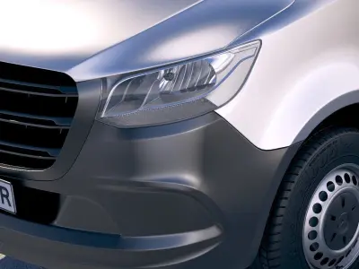 Mercedes-Benz Sprinter Short 2019 3D model