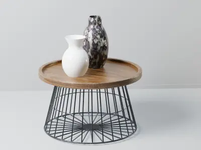 Coffee Table model 3 Low-poly 3D model