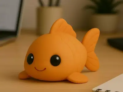 Goldfish - Kawaii Animals Collection 3D print model