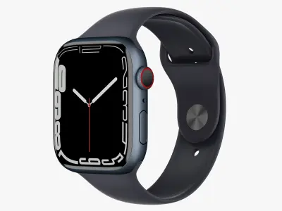 Apple Watch Series 7 all colors 3D model
