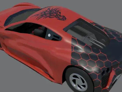 Zenvo TS1  3D model