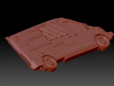 Ambulance 3D print model