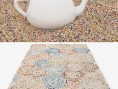 Rugs No 644 Low-poly 3D model