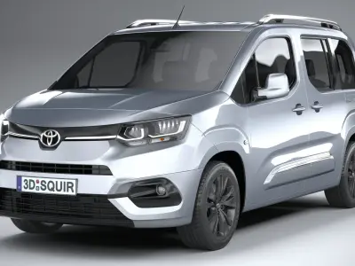 Toyota ProAce City 2020 3D model