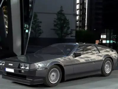 DELOREAN DMC-12 3D model