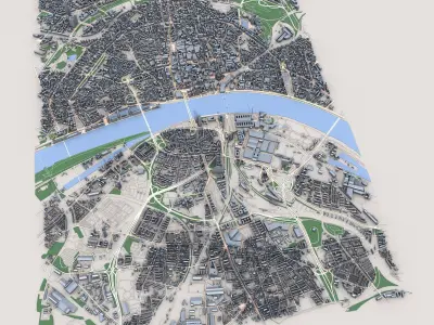 City 15 3D model