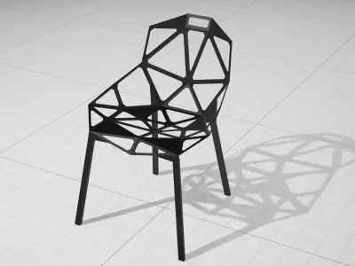 Konstantin Grcic Chair One UE4 3D model