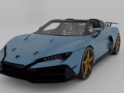 Italdesign Zerouno 3D model