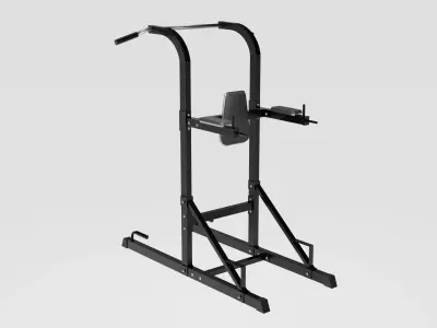 Chin Dip machine 3D model