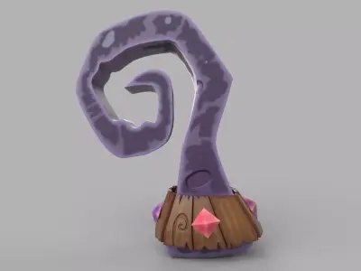 Fictional prop Low-poly 3D model