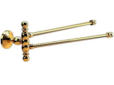 Ottoman Saffron Towel Moving Double 3D model