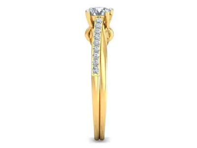 elegant luxury ring 3D print model purchase