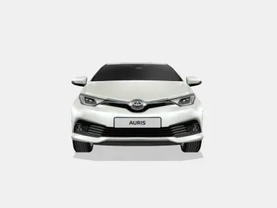 Toyota Auris 2016 Low-poly 3D model
