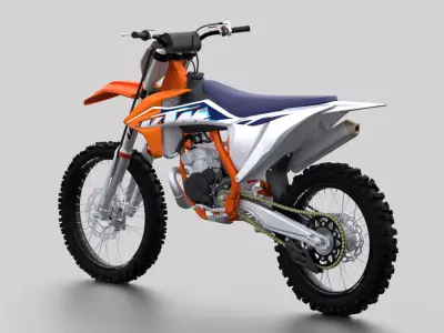 2023 - KTM 250 SX 3D model