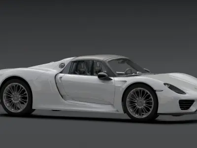 Porsche 918 - Spyder 3D model