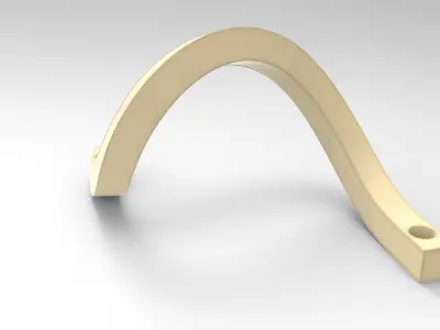 Lix Candlestick Low-poly 3D model
