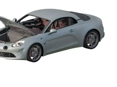 Alpine A110 3D model