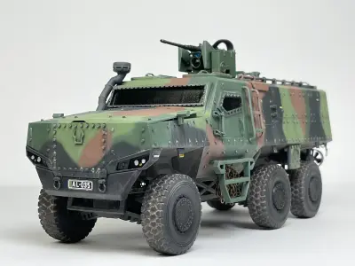 PMPV MiSu Armored Vehicle - 35th Scale 3D print model 3D print model
