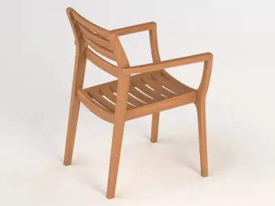 Danish Stacking Chair 3D model
