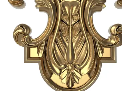  decorative pattern ready for 3D printing 3D model