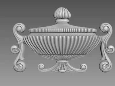 Amphora Relief 3D model