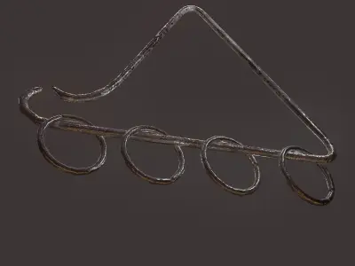 Hanging Triangle Decoration Free 3D model