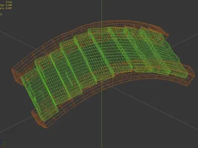Game Cartoon - Bridge 75 3D model