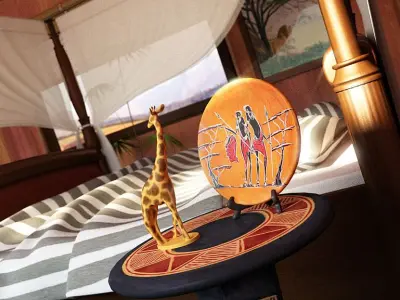 Archmodels vol 32 - African Decorations 3D model