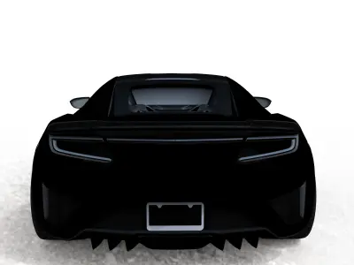 Acura Honda NSX 3D model