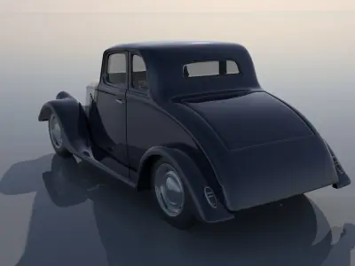Willys Coupe 1933  3D print model