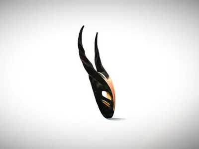 Karikpo style mask for 3D print 3D print model