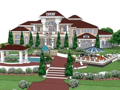 Regal-Luxury-Villa Area-080 3D model