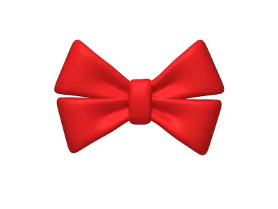 Bow tie 3D model