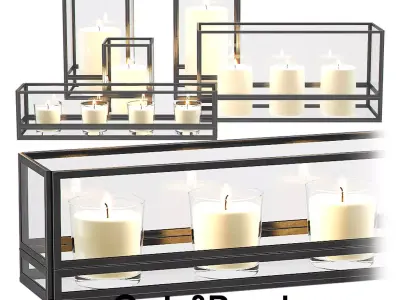 JASPER Candle Holders 3D model