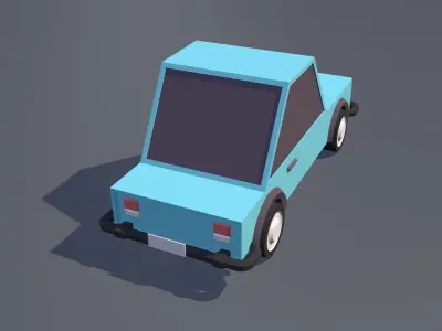 mini car 3D model
