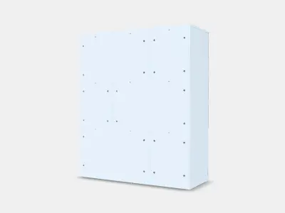 NORDLI Chest of 12 drawers 1 3D model