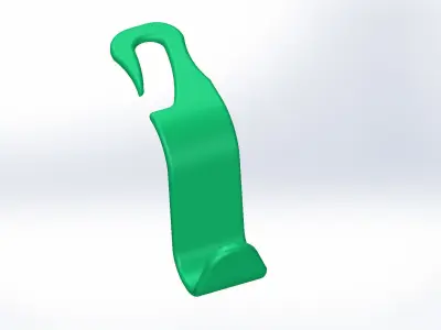 NeckHook - Car Seat Back Hook 3D print model