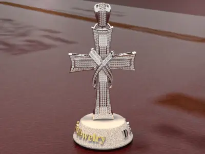 Pendant 3D print model 4