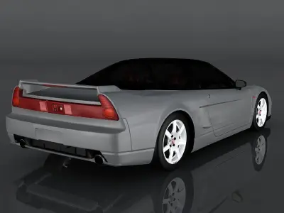 Honda NSX-R Low-poly 3D model
