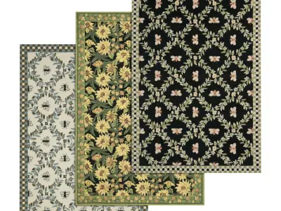 Rug Set 2388 3D model