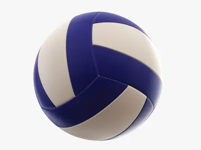 Classic volleyball 3D model