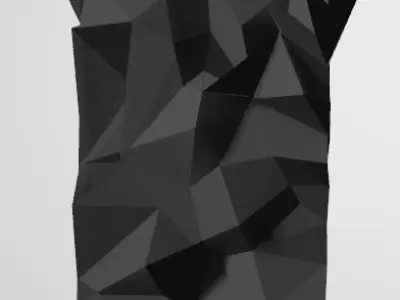 Panel polygonal bag Texture