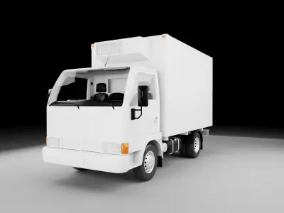 Truck 3D model by rawadanwer - Textured