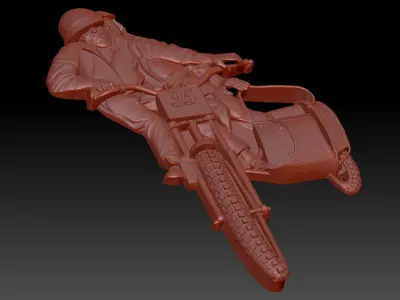 motorcycle 3D print model buy